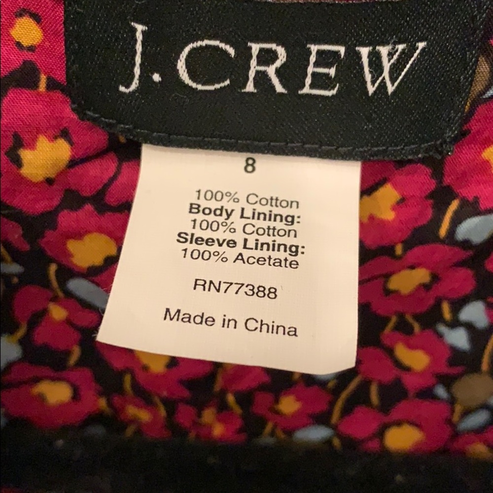 J, Crew jacket - Picture 7 of 7